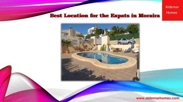 Best Location for the Expats in Moraira