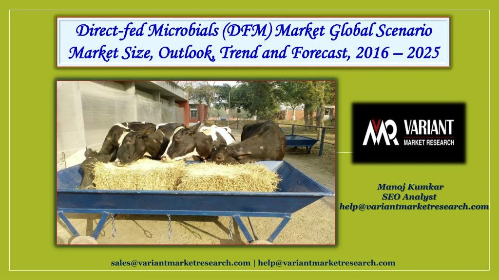direct fed microbials dfm market global scenario