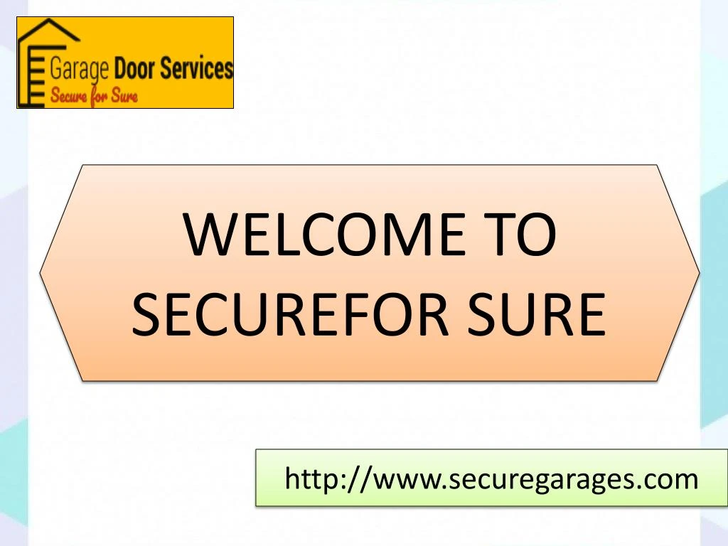 welcome to securefor sure