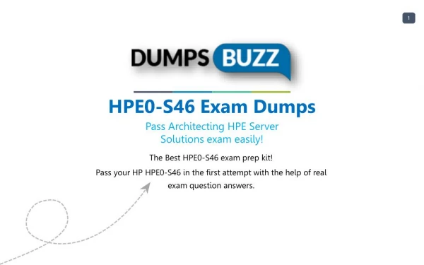 Valid HPE0-S46 Exam VCE PDF New Questions