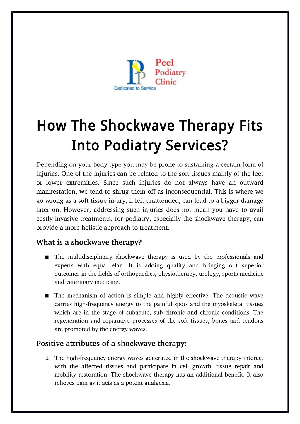 how the shockwave therapy fits how the shockwave