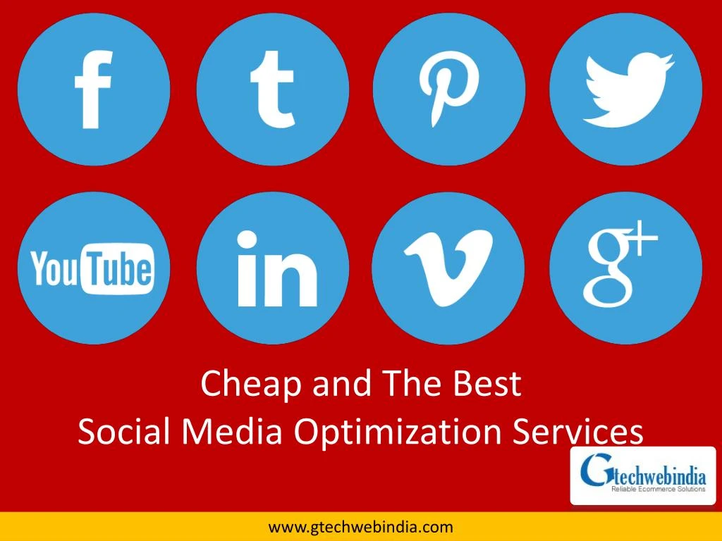 cheap and the best social media optimization