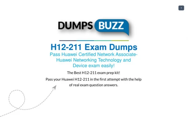 Get real H12-211 VCE Exam practice exam questions