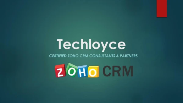 Zoho Consultants | Techloyce