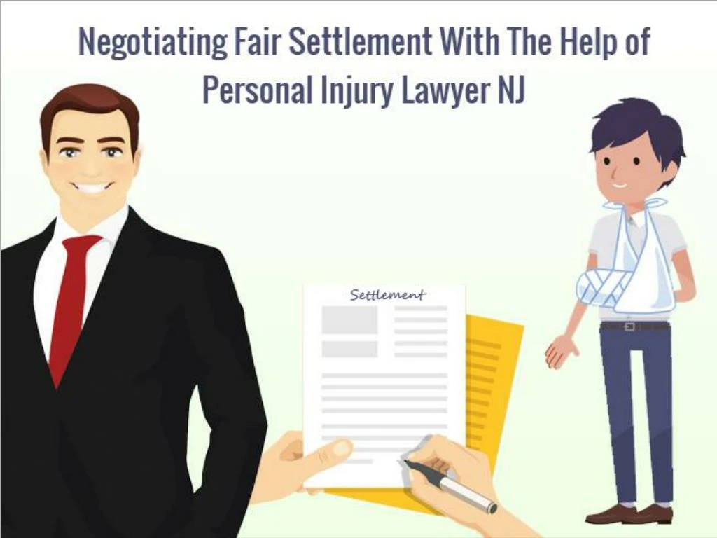 negotiating fair settlement with the help of personal injury lawyer nj