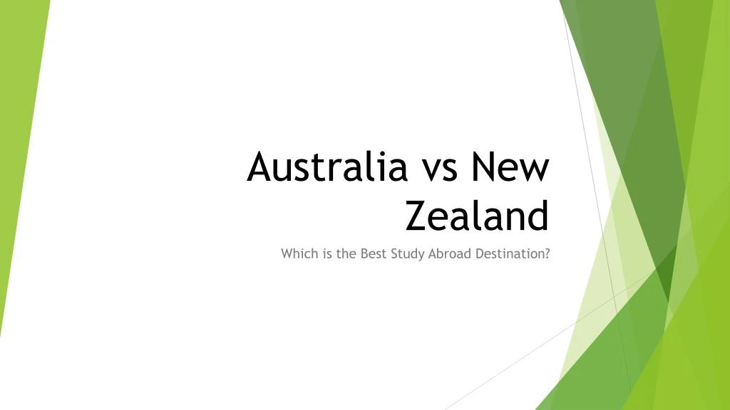 australia vs new zealand