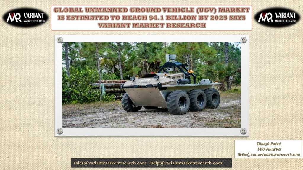 global unmanned ground vehicle ugv market