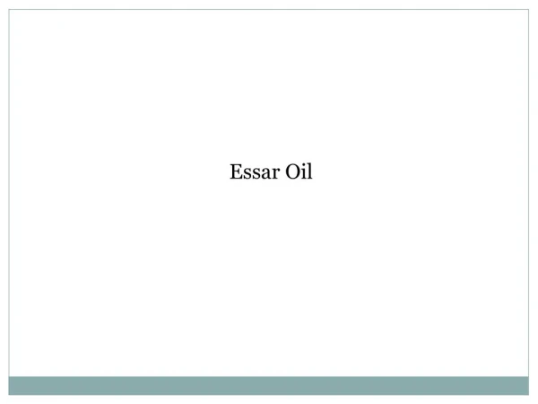 essar oil