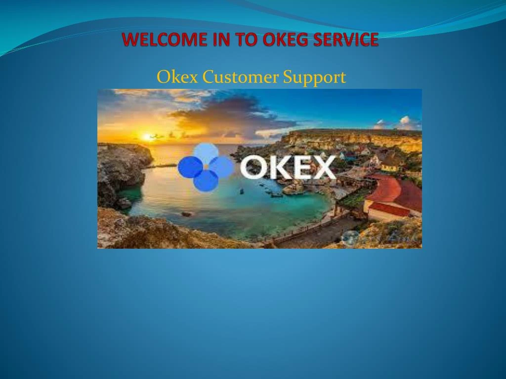 welcome in to okeg service