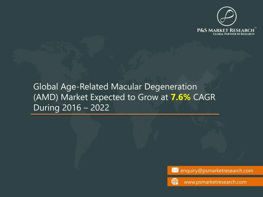 global age related macular degeneration