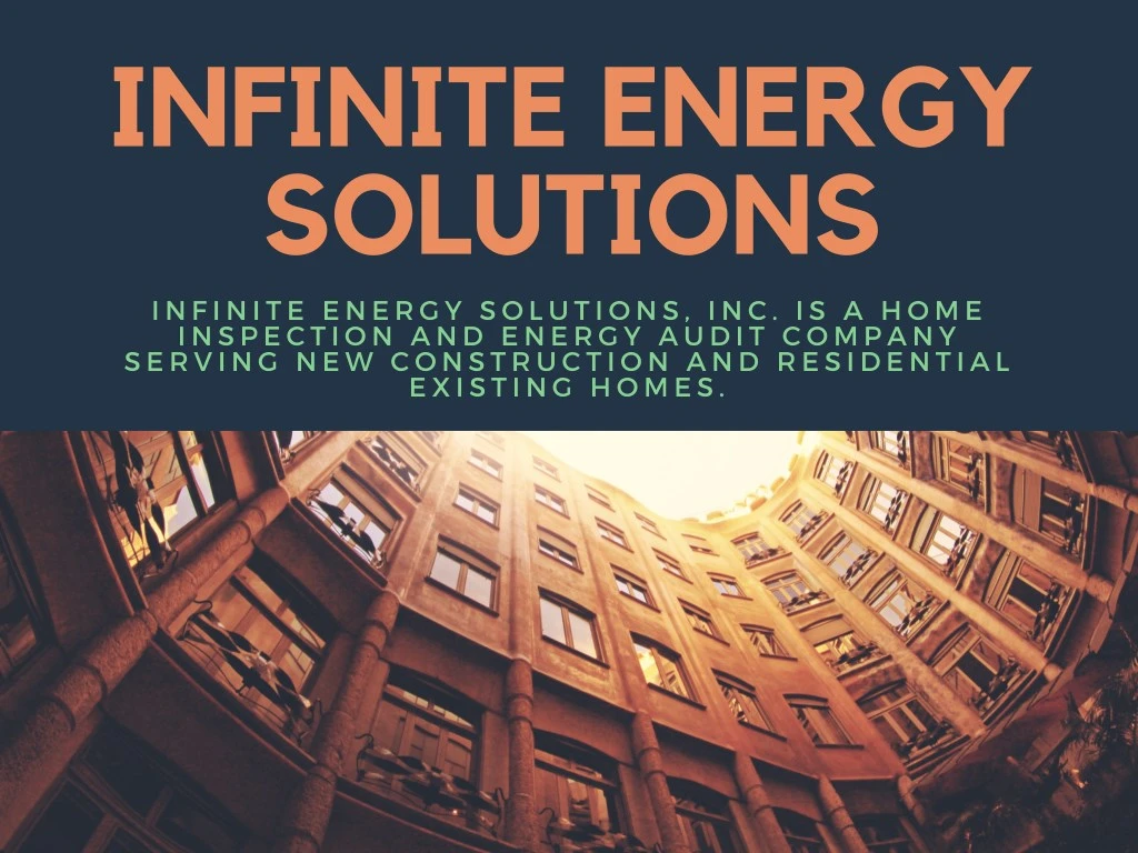 infinite energy solutions
