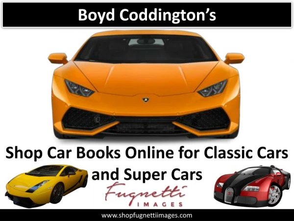 Shop Car Books Online for Classic Cars and Supercars Cars