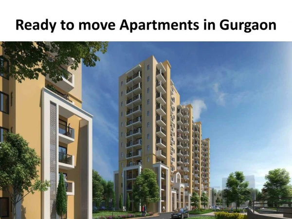 Semi Furnished Apartments sale in Gurgaon