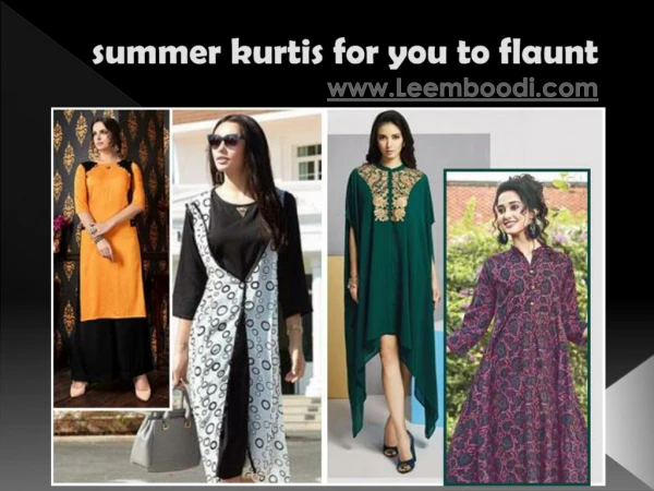 Top 5 summer kurtis for you to flaunt