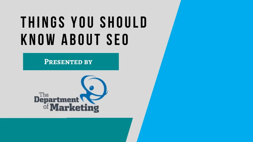 things you should know about seo