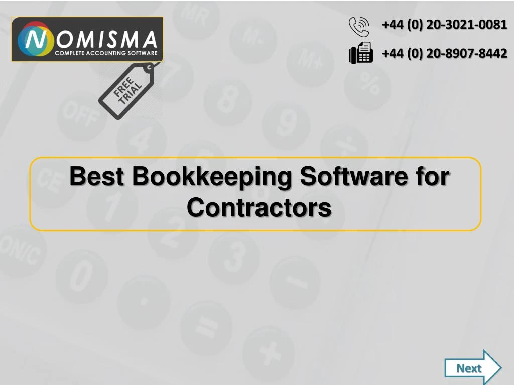 best bookkeeping software for contractors