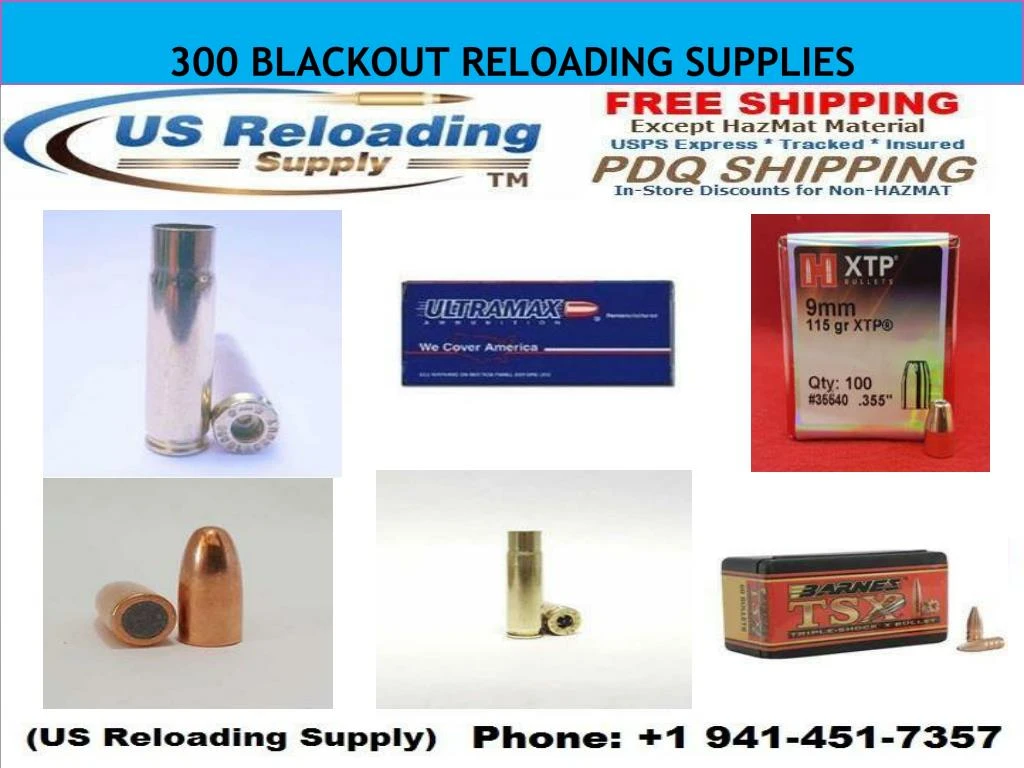 300 blackout reloading supplies