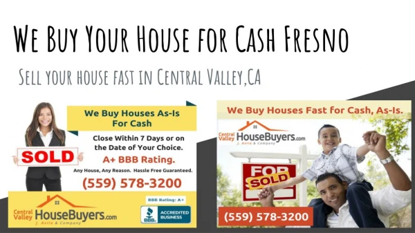 Sell My House Lemoore – Central Valley House Buyers