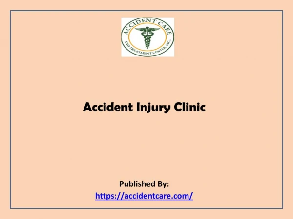 Accident Injury Clinic