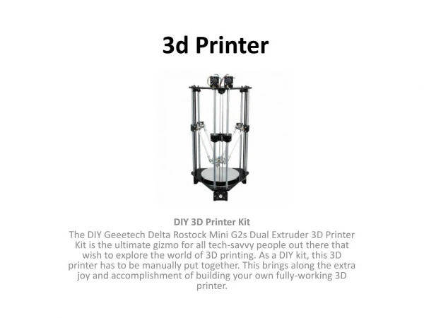 3d Printer - 3d Printers Lab