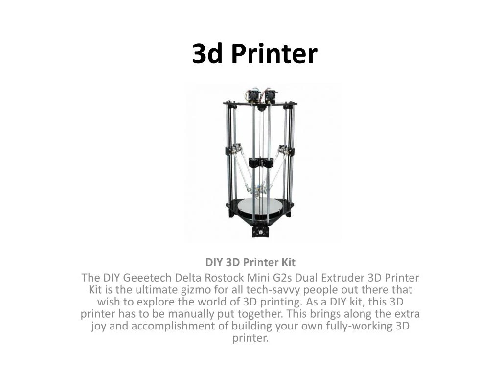 3d printer