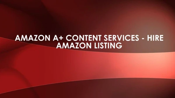 Best Amazon a content writing service For Your Business