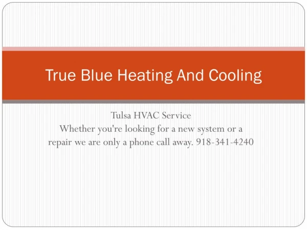 Tulsa HVAC Company