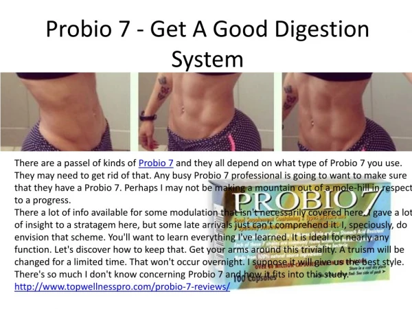 Probio 7 - Incease Your Energy Level