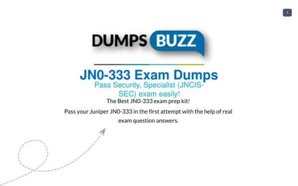 New JN0-333 VCE exam questions with Free Updates