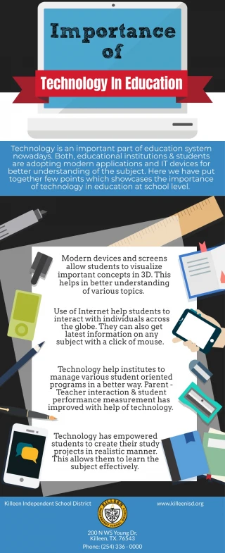 PPT - The Importance of Technology in Education PowerPoint Presentation ...