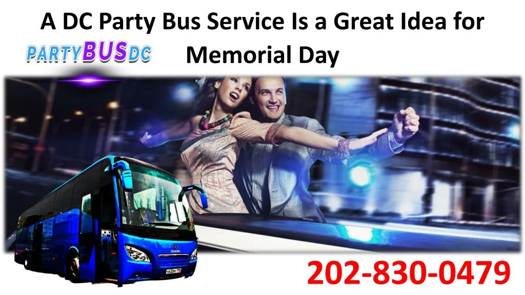 a dc party bus service is a great idea