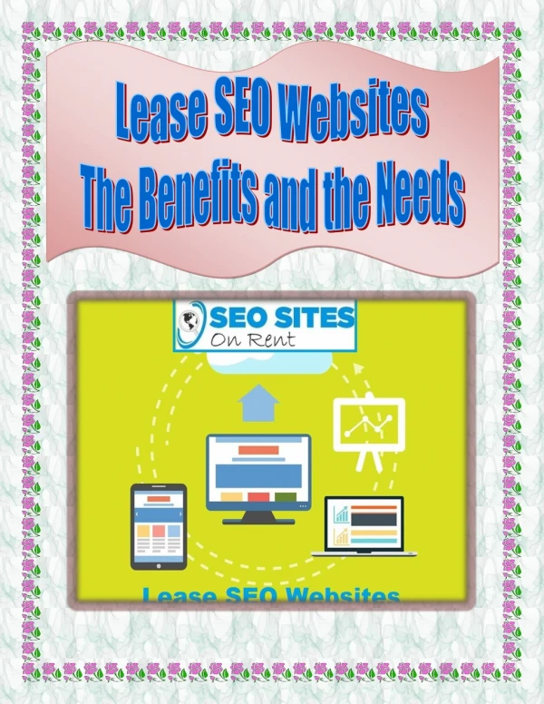 Lease SEO Websites – The Benefits and the Needs