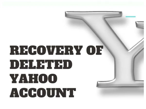 How To Recover Deleted Yahoo Account - Updated | You Must See!!!