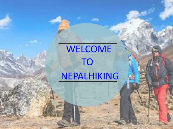 The best Nepal trekking tour