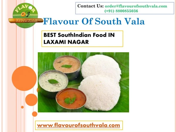 South Indian Fast Food Laxmi Nagar