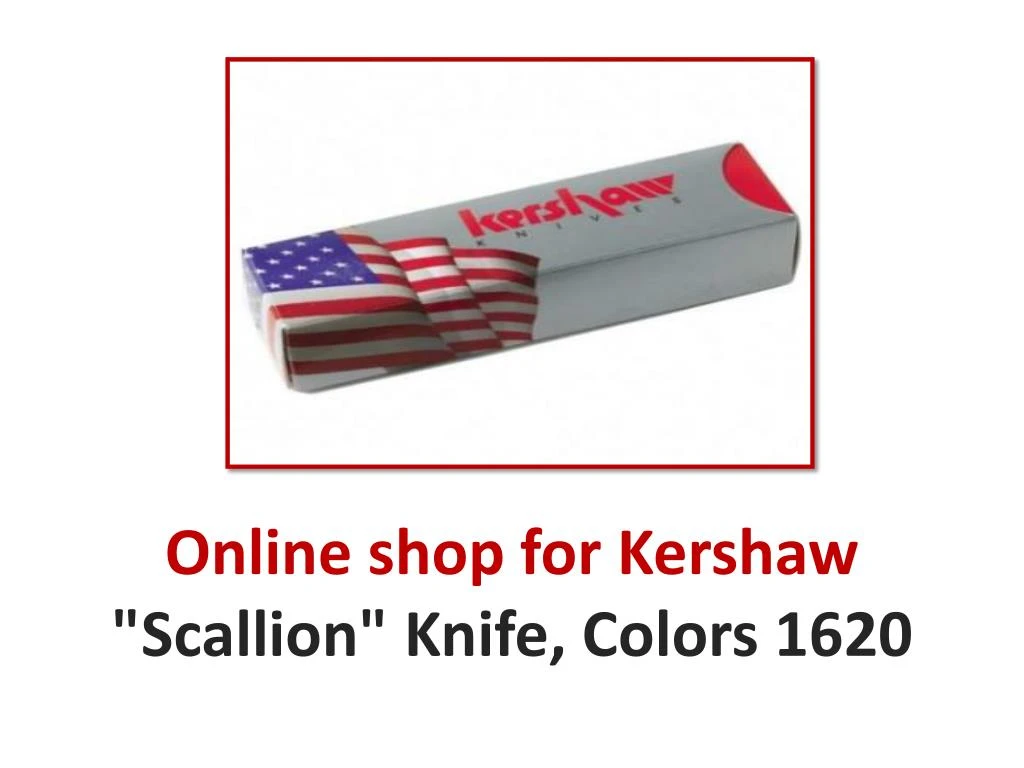 online shop for kershaw scallion knife colors 1620