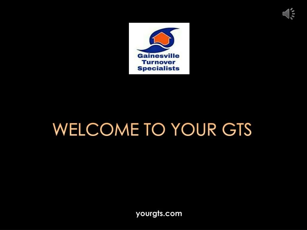 welcome to your gts