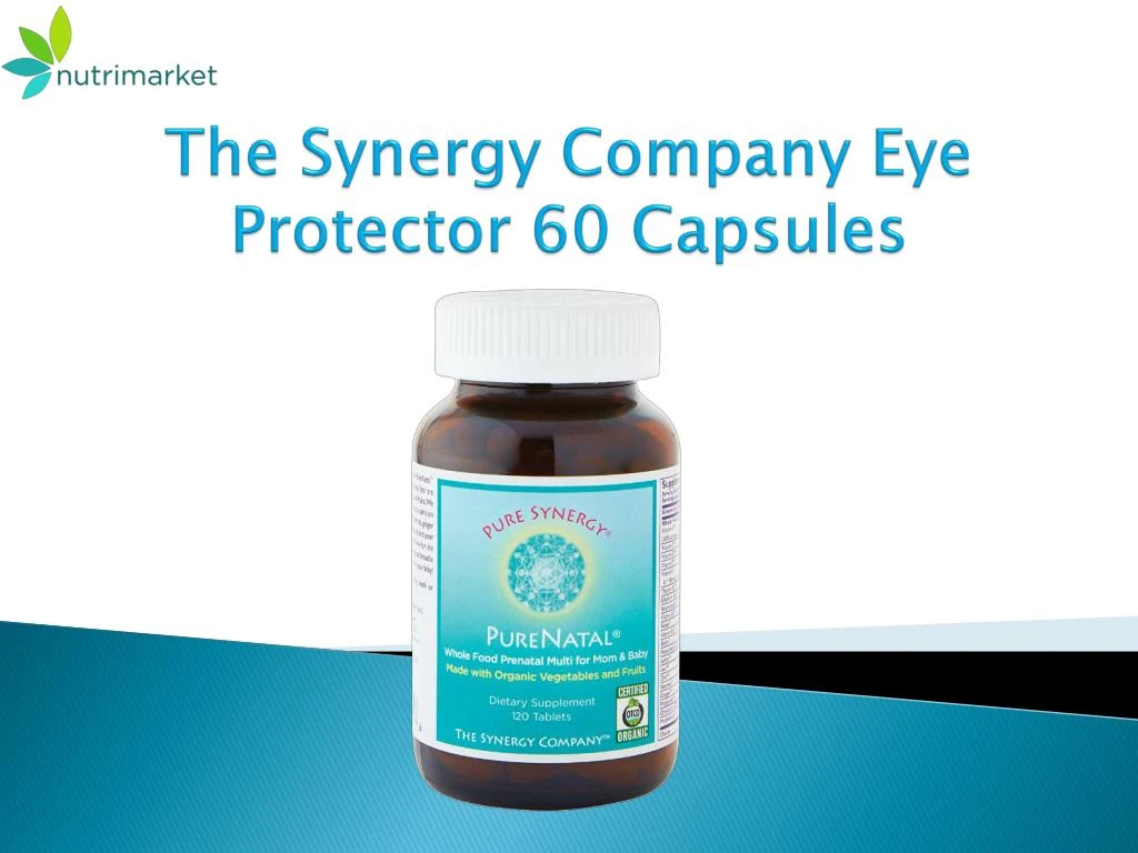 the synergy company eye protector 60 capsules