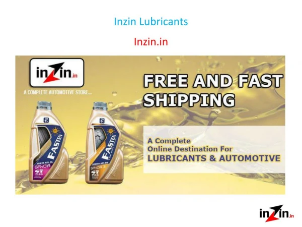 inzin lubricants