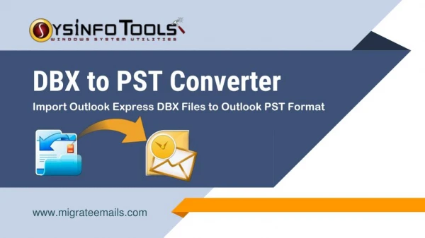 DBX to PST Converter Tool