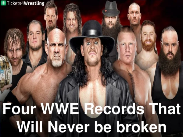WWE Lists 4 Records That Will Never Be Broken