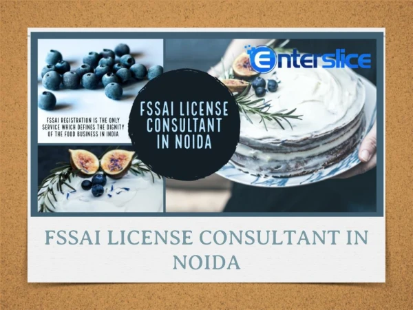 FSSAI License Consultant in Noida