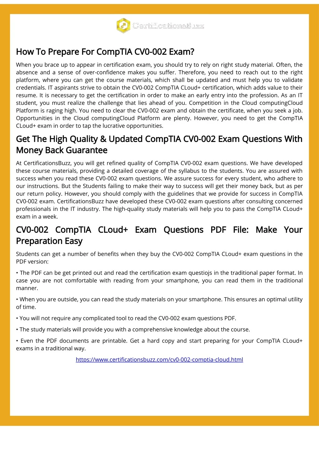 how to prepare for comptia cv0 002 exam