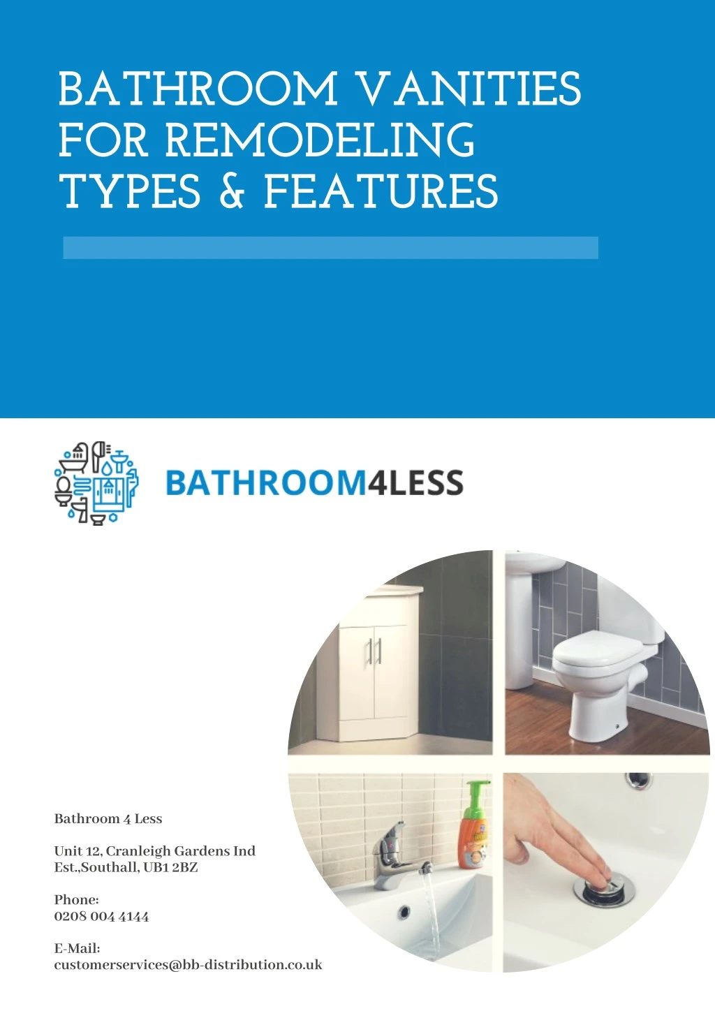 bathroom vanities for remodeling types features