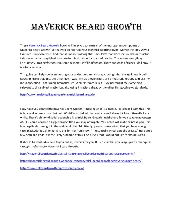 http://www.healthytalkzone.com/maverick-beard-growth/