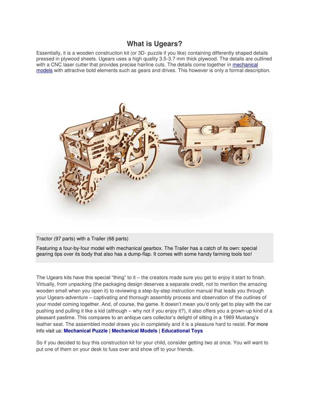 what is ugears