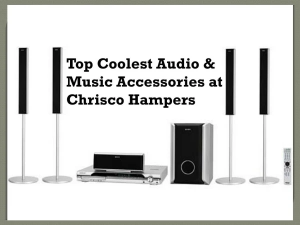 Top Coolest Audio and Music Accessories