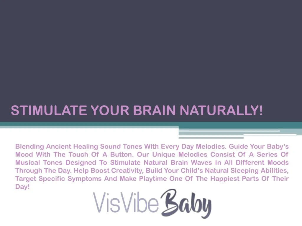 stimulate your brain naturally