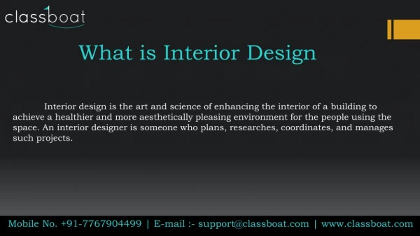 Best interior design courses in mumbai