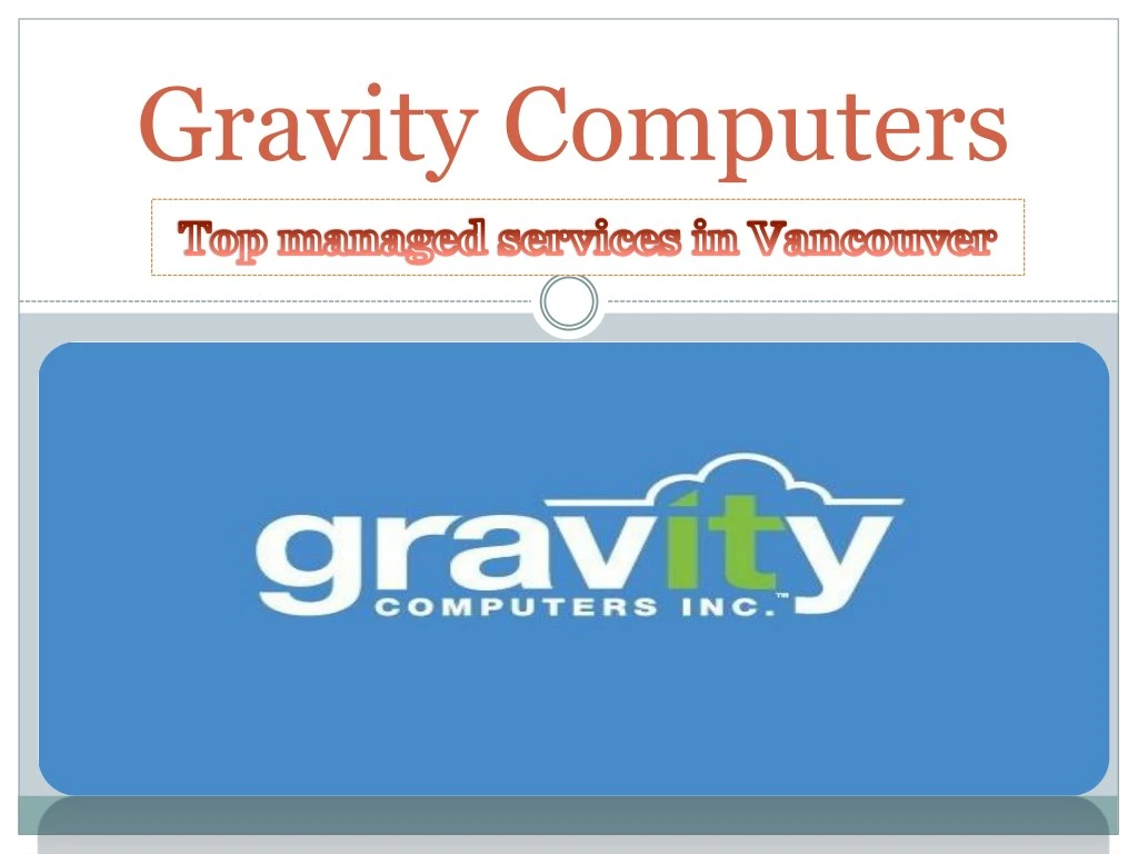 gravity computers